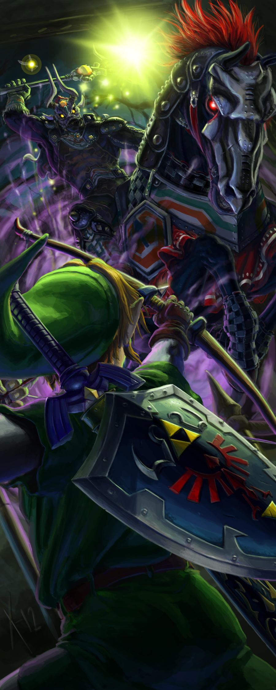 Link and Zelda - Ocarina of Time by GENZOMAN on DeviantArt