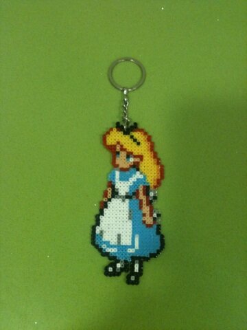 Alice in Wonderland Keychain