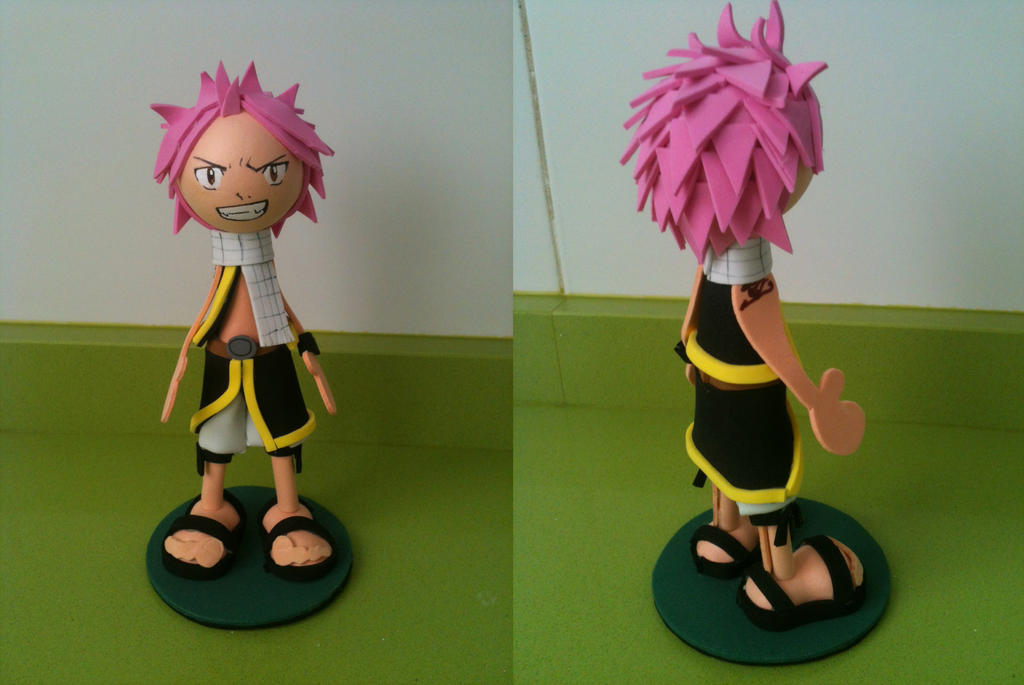 Natsu Dragneel Foam Rubber Figure