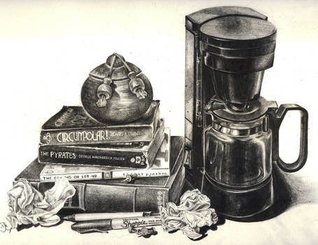 pencil still life