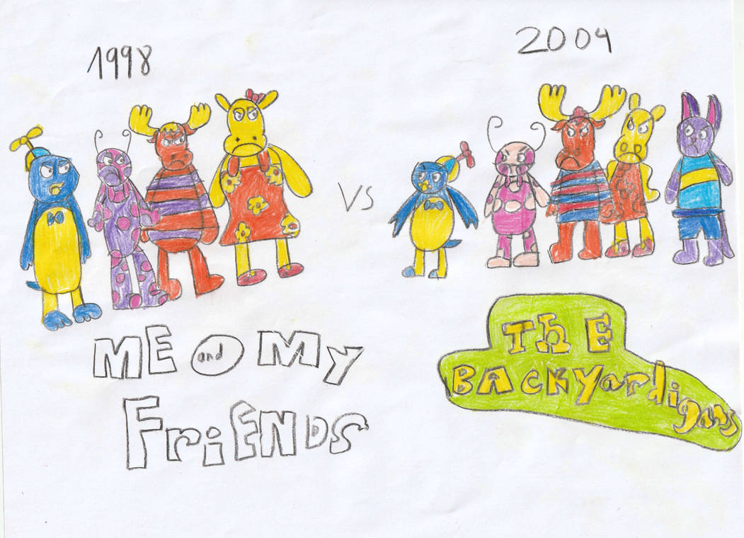Me and My Friends vs Los Backyardigans by Esponja2005 on DeviantArt