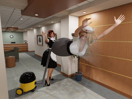 Sucked in vacuum cleaner by Discardo on DeviantArt