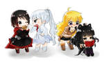 Rwby Chibi by Monotsuki