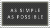 as simple as possible by simplicity-fan