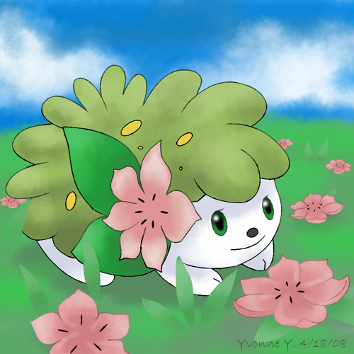 Pokemon Shaymin Flower Hunting