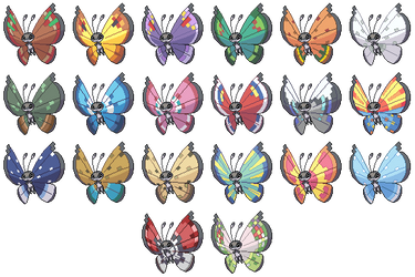 Vivillon Pattern Collection