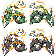 Mega rayquaza ex shiny by niggafairywolfzirra on DeviantArt