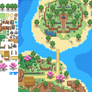 Mishmash of tropical tiles