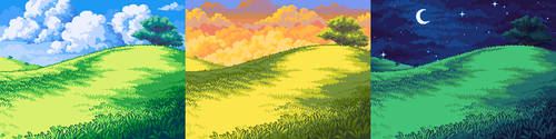 Endless Plains Background