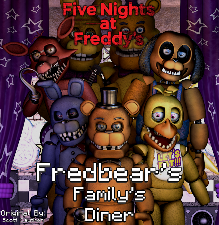 Fredbears Family Diner 1975 - Celebrate Poster by Bugmaser on DeviantArt