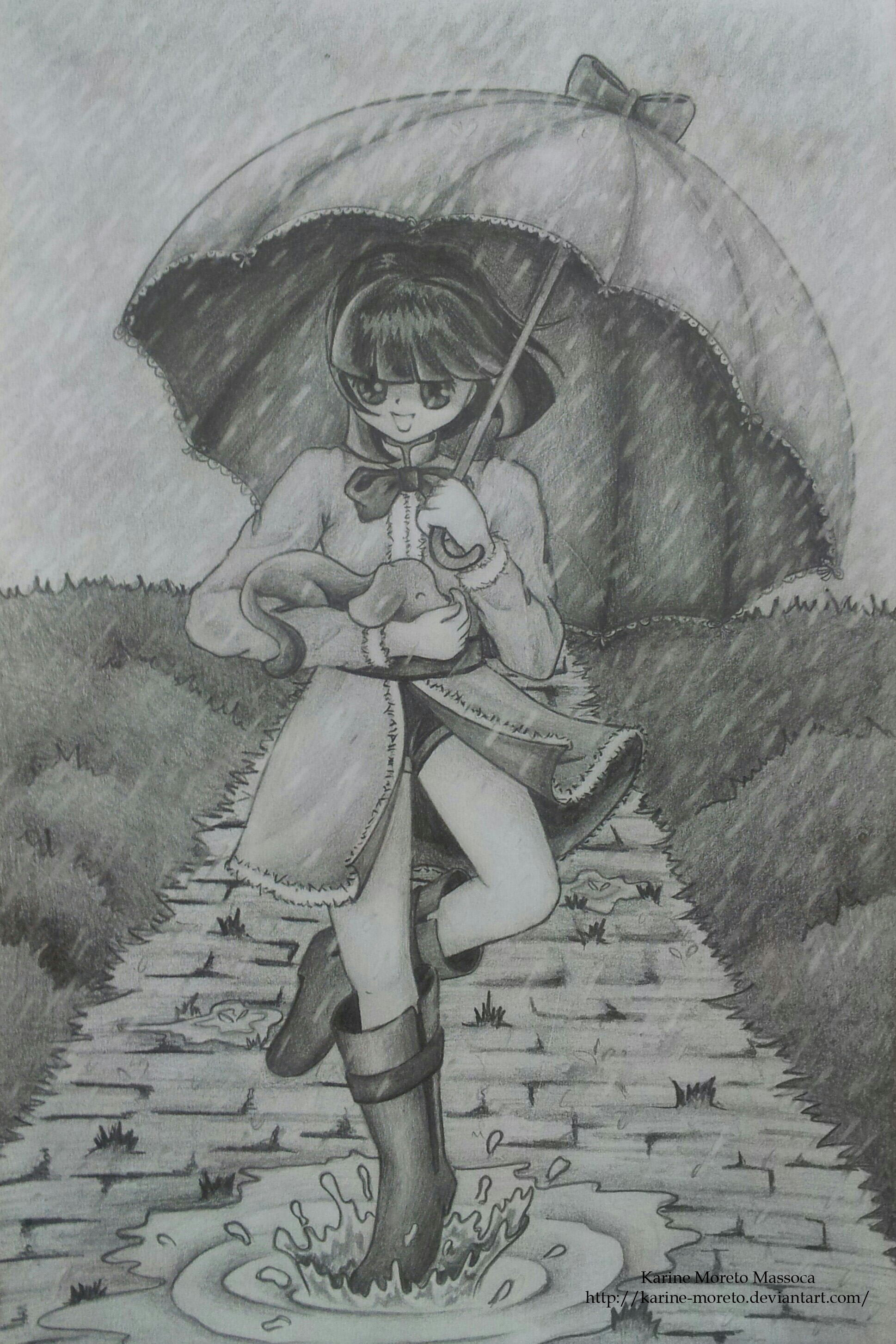 Sketch manga (A rainy day) by karinemoreto on DeviantArt