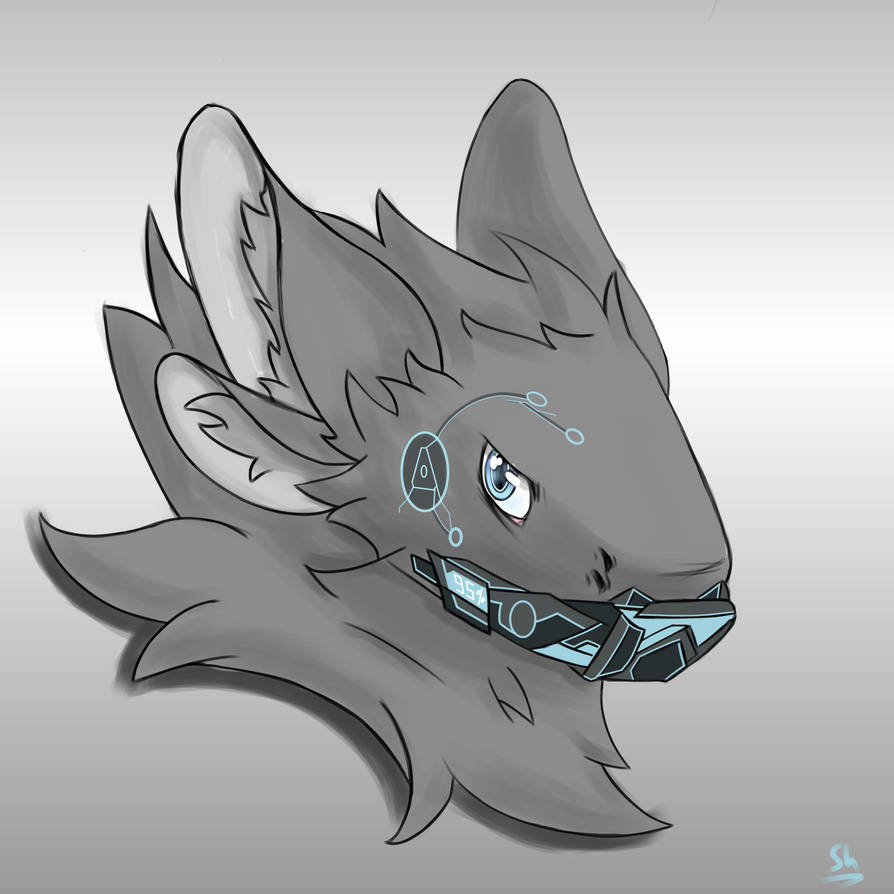 Unmasked protogen by ShuwArt on DeviantArt