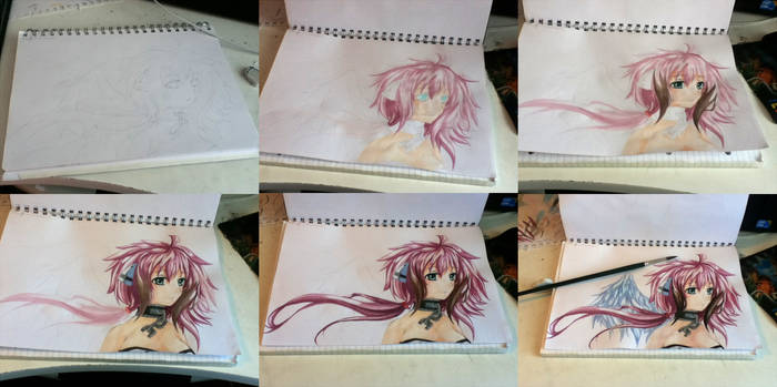 progress painting ikaros chan