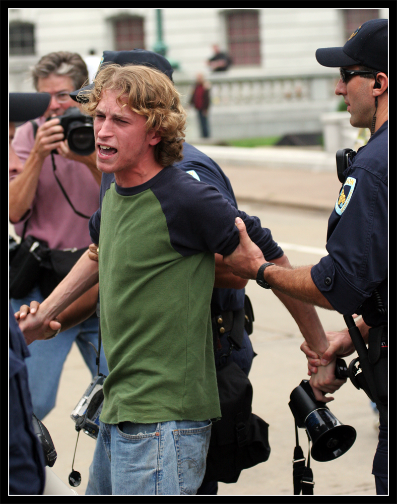 Protester Arrest