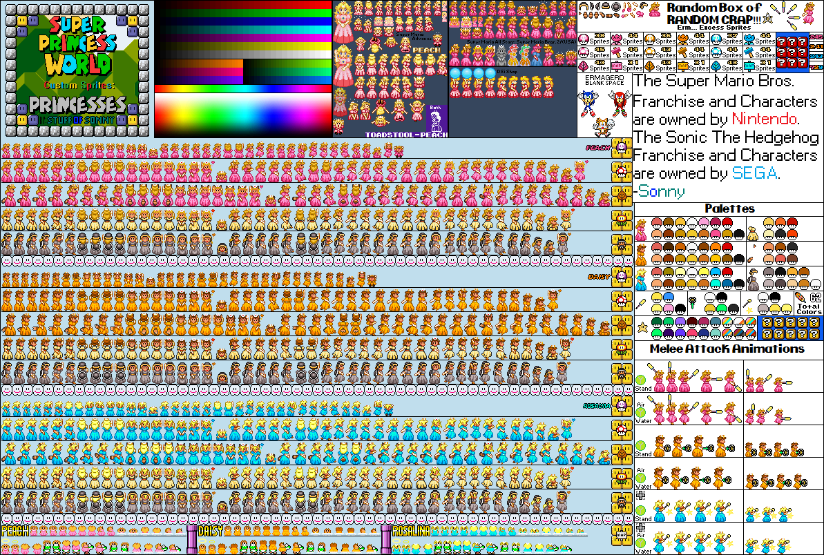 Super Mario World Block Sprites
