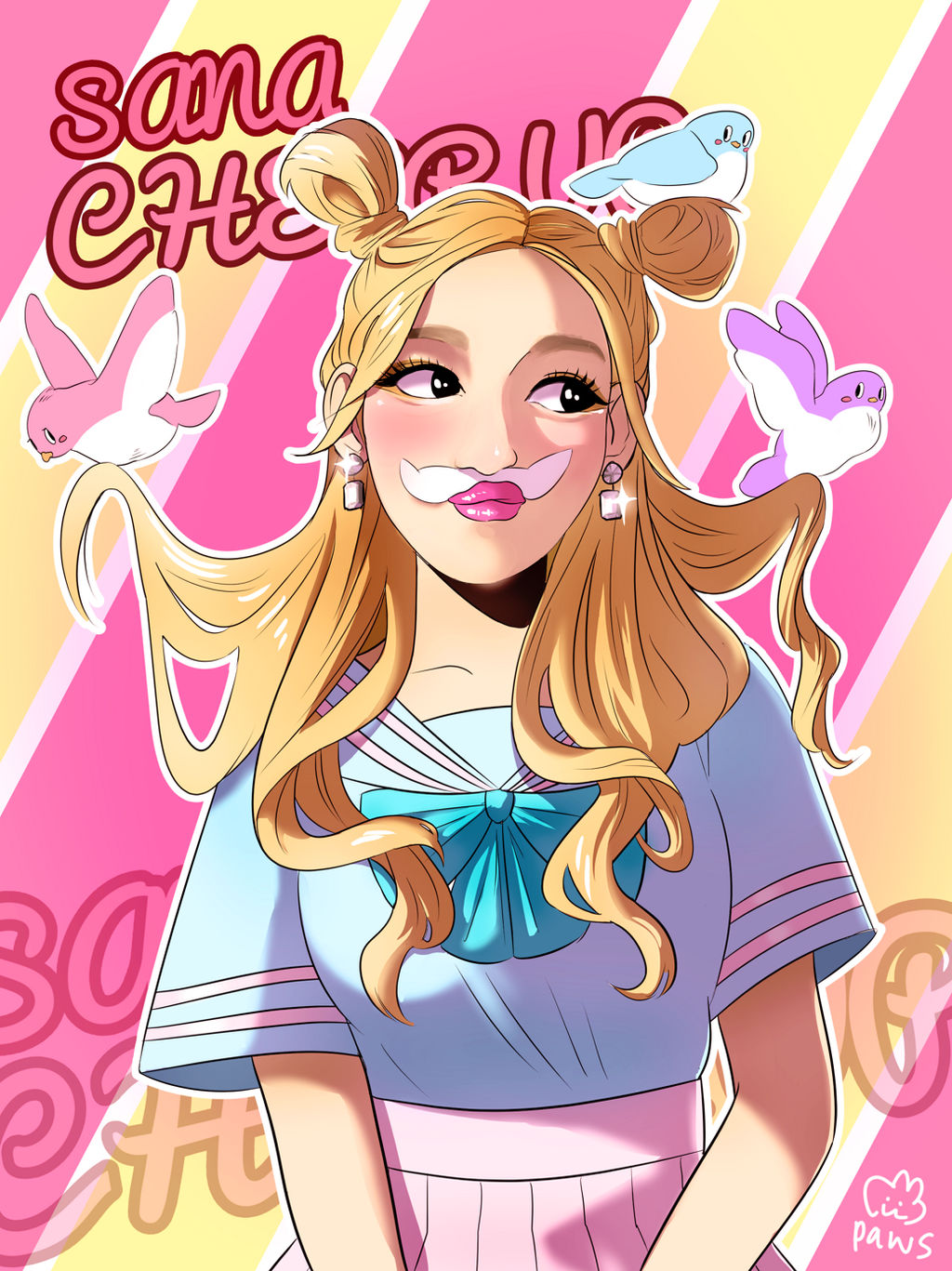 Twice Cheer Up Sana By Sandpaws On Deviantart Twice Cheer Up Sana By Sandpaws On Deviantart
