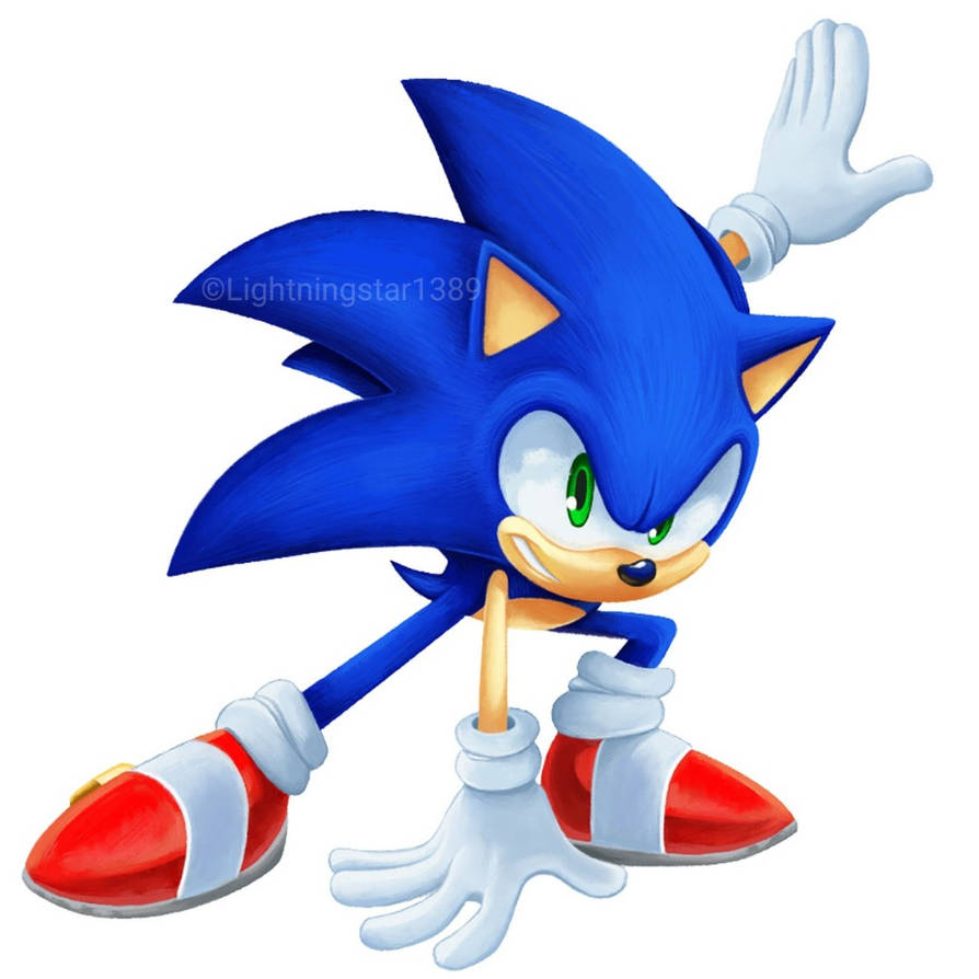 The Hedgehog by lightningstar1389 on DeviantArt