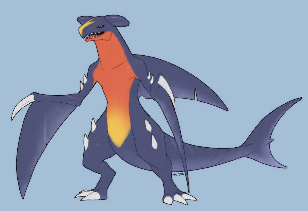 Garchomp by KD-LoseAider on DeviantArt