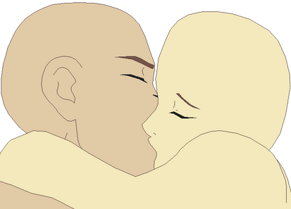 Kissing Couple .:Base:. by KagaTsuki on DeviantArt