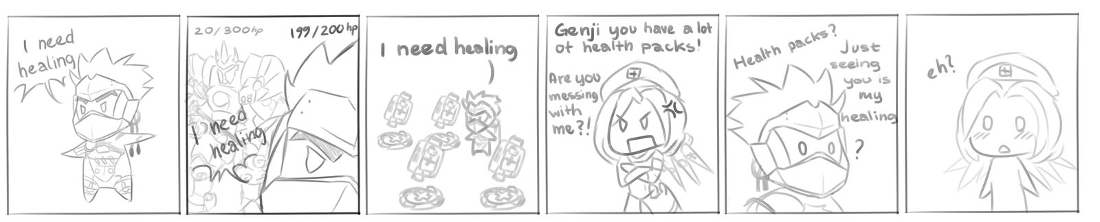 Gency Comic Doodle by Sabinaa