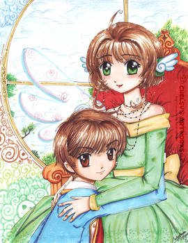 Sakura and Syaoran