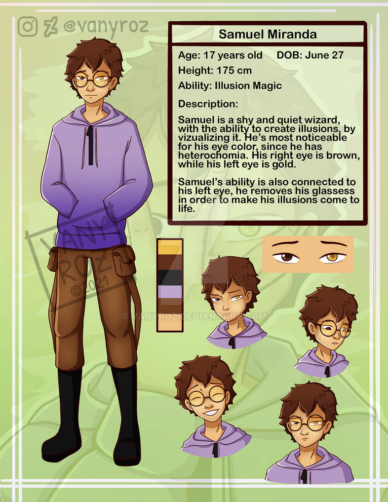 Sam Bowers Imperial Wizard Samuel OC (Wizard) by vanyroz on DeviantArt
