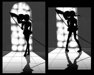 Soul+Maka Silhouette