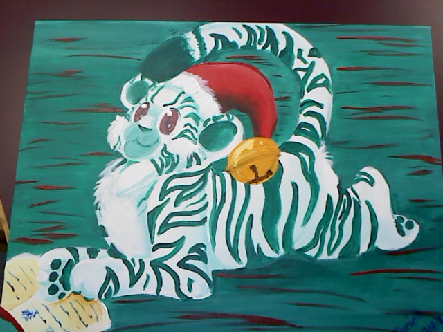 Christmas Tiger