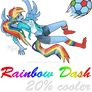 Rainbow Dash Playing Soccer