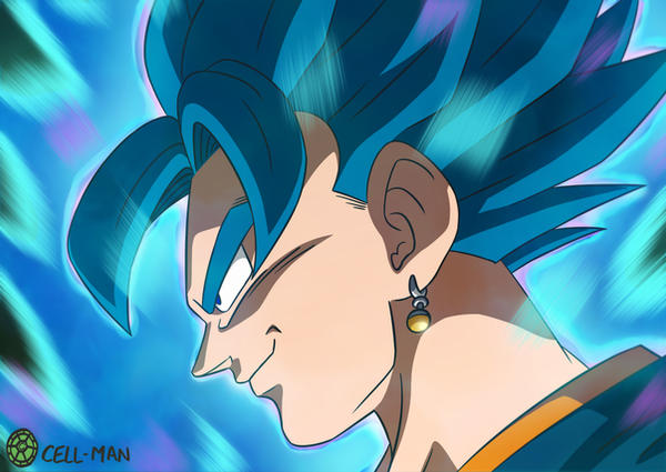 Dragon Ball - Vegito Super Saiyajin Blue by RMRLR2020 on DeviantArt