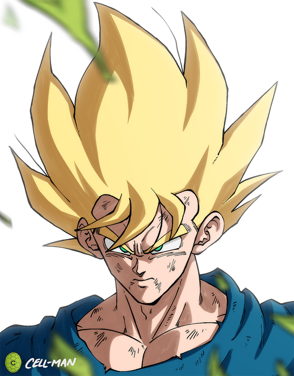 Son Goku: Super Saiyajin 3 by CELL-MAN on DeviantArt