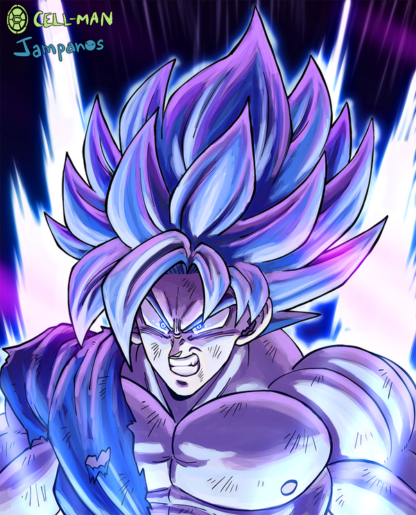 Goku Super Saiyan Blue by AxlPen on DeviantArt