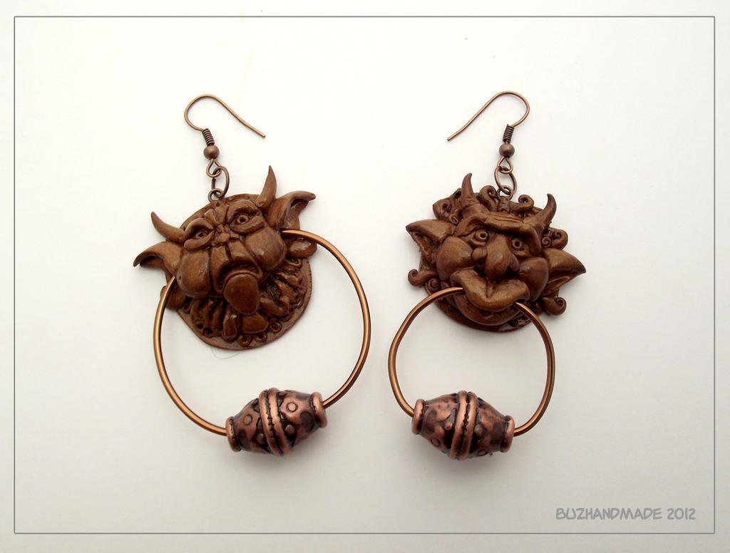 Knocker earrings - Labyrinth