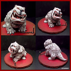 Bandersnatch Sculpture - Alice in Wonderland