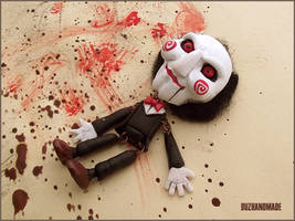 Halloween stuff - SAW - Clay puppet