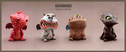 Dragons Collection 3D - BUZHANDMADE