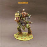 Battle ORC - Fantasy Sculpture by buzhandmade