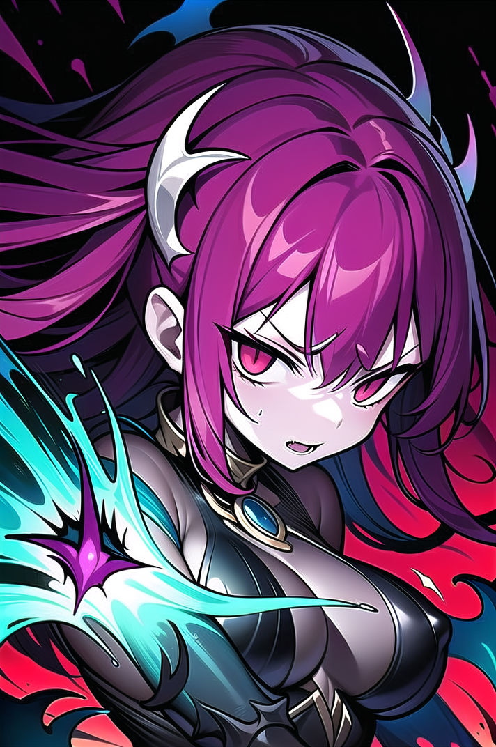 Displeased Devil Princess (3) by sabagaumasugiru on DeviantArt