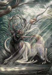 Celestial Kirin of the Northern Woods