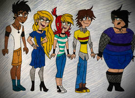 Total drama Horror: team 1