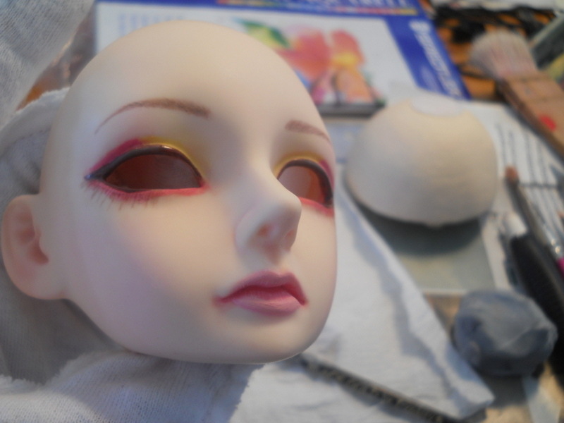 Bobobie Elena's faceup finished!