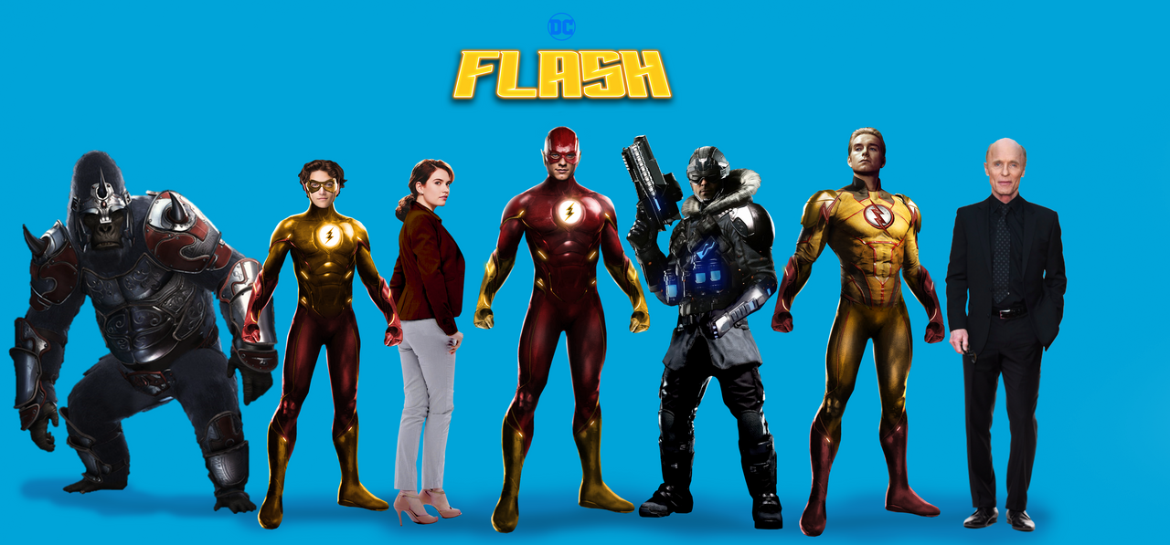The Flash Cast by SUPER-FRAME on DeviantArt