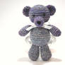Sparkly Purple Basic Teddy Bear