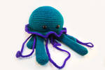 Teal and Purple Jellyfish by craftyhanako