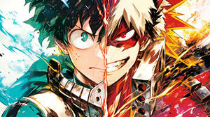 Rival Sparks: Deku vs. Bakugo