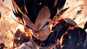 Unyielding Pride: The Saiyan Prince Vegeta