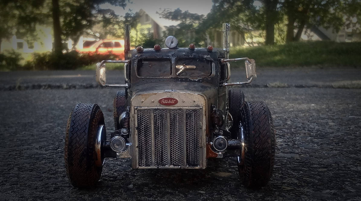 1954 Peterbilt 281 Rat Rod Pickup by TashisAutoCorner on DeviantArt