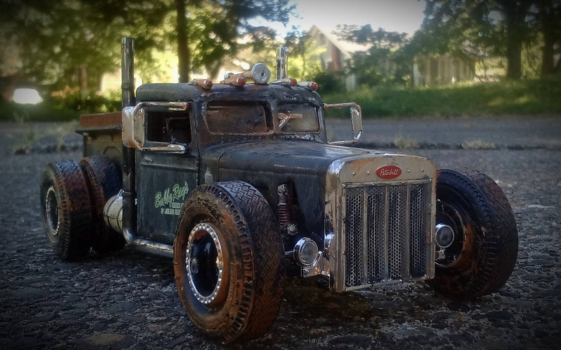 1954 peterbilt 281 Rat Rod Pickup by TashisAutoCorner on DeviantArt