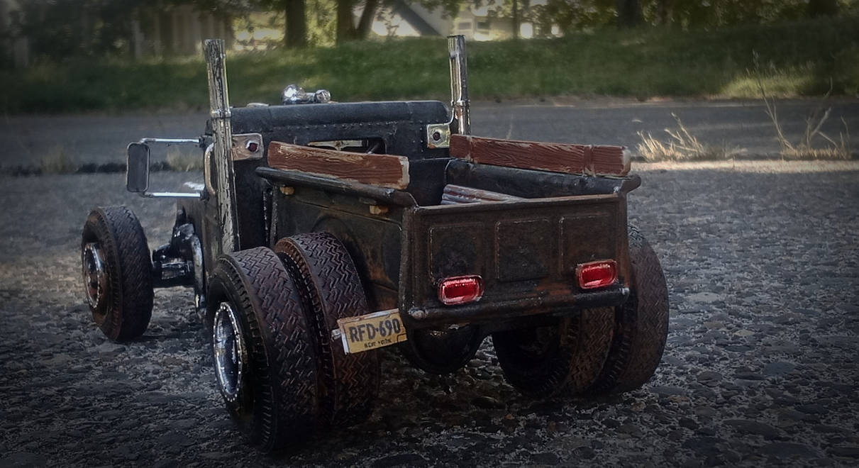 1954 Peterbilt 281 Rat Rod Pickup by TashisAutoCorner on DeviantArt