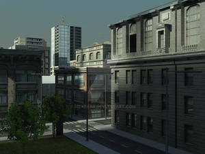 City 3D Render